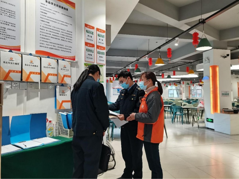泉州永春：食品安全检查 护航开学”食“光(图1)