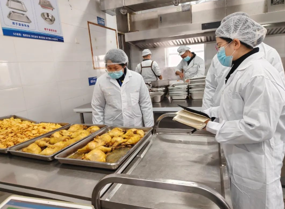 广西柳州市柳江区全覆盖检查护航校园食品安全(图1)