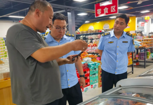 河北省定州市市场监管局开展制售假劣肉制品和农村假冒伪劣食品专项督导检查(图1)