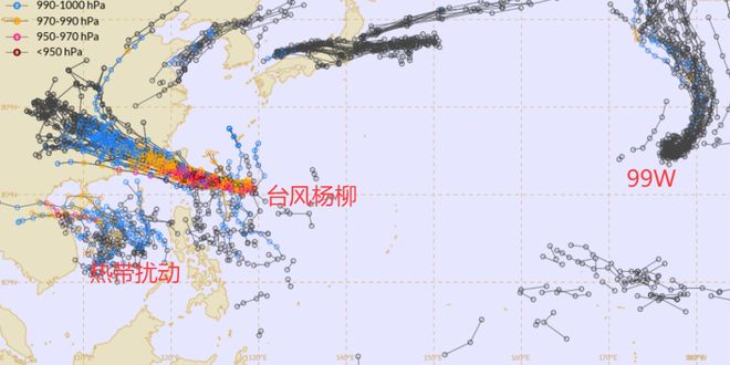 凶狠！台风“杨柳”将先后登陆我国台湾岛及粤闽沿海局地特大暴雨！第12号台风“玲玲”也快生成了？(图6)
