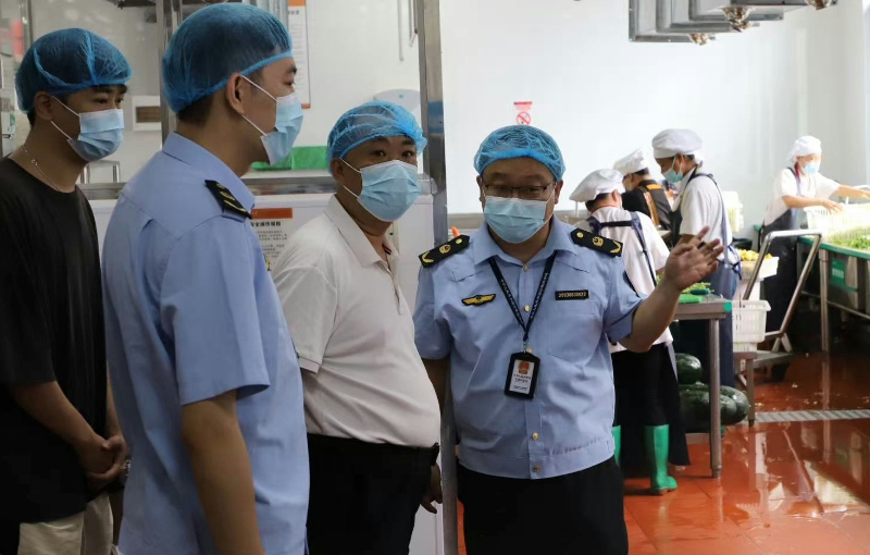 广西灵川县市场监管局开展节前食品安全专项检查(图1)